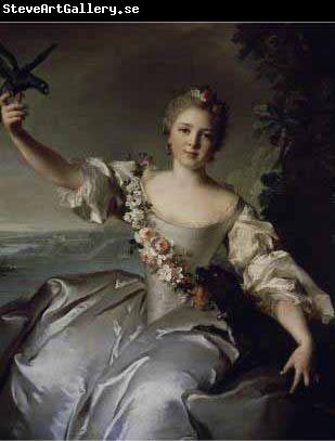 Jjean-Marc nattier Portrait of Mathilde de Canisy, Marquise d'Antin